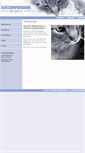 Mobile Screenshot of katzenpension-schwanheim.de